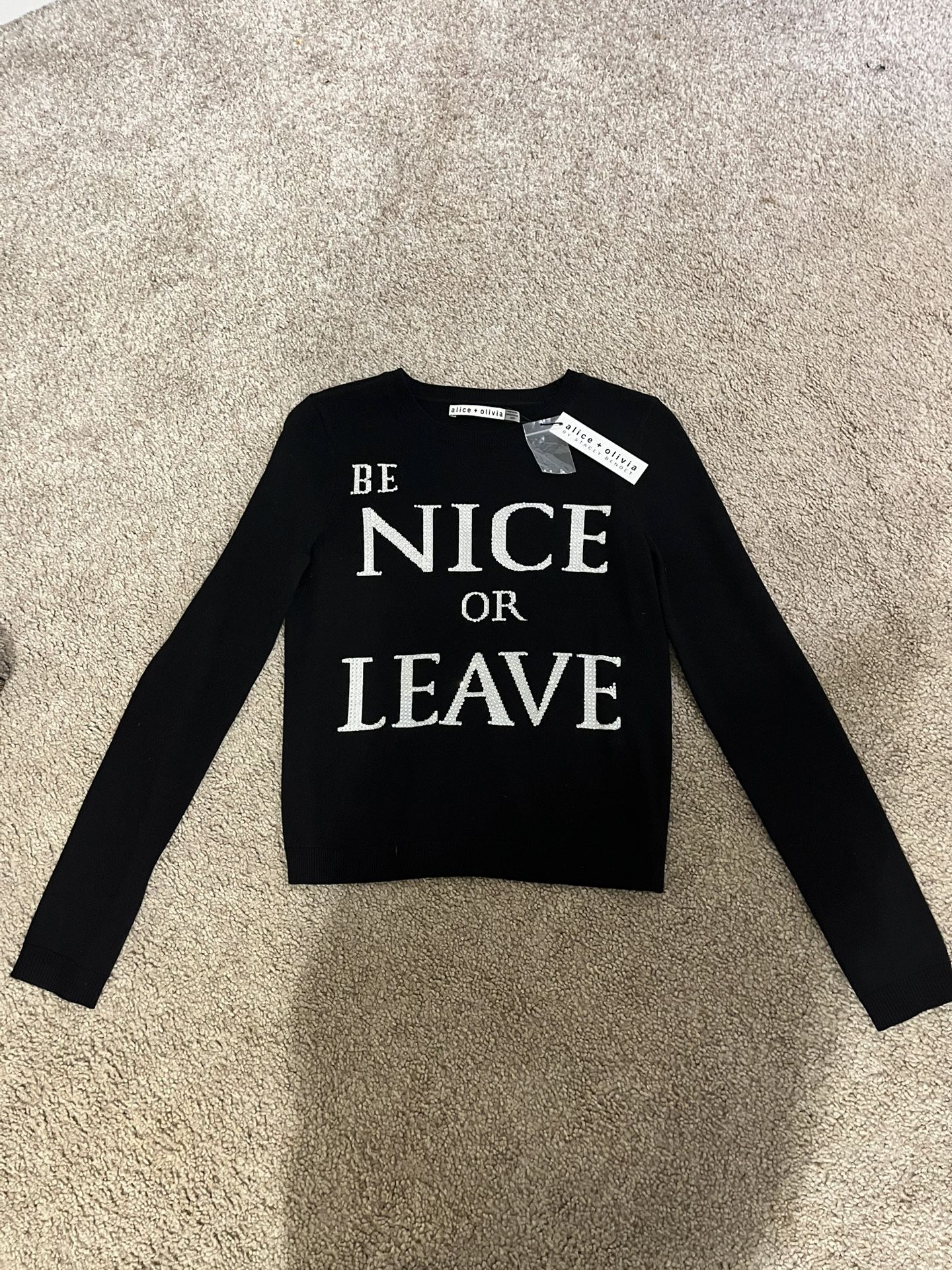 Brand New Alice + Olivia Sweater 
