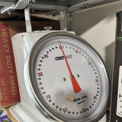 Crestware SCA10100 Heavy Duty Receiving Scale 100 lb. x 4 oz.