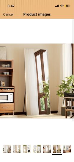 Floor length mirror