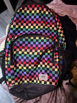 Colorful backpack