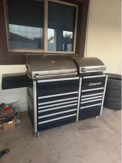Snap on grill
