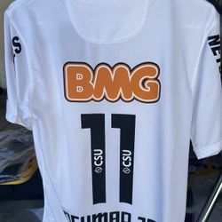 Neymar Santos Throwback Jersey