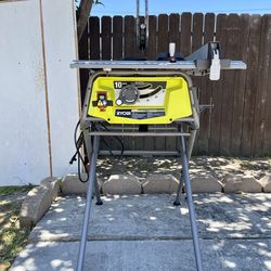 Ryobi 10” table saw