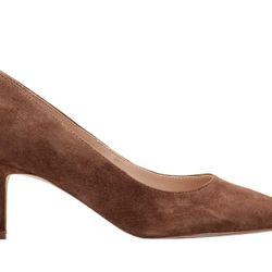 Brown Suede Heels  Size 7M