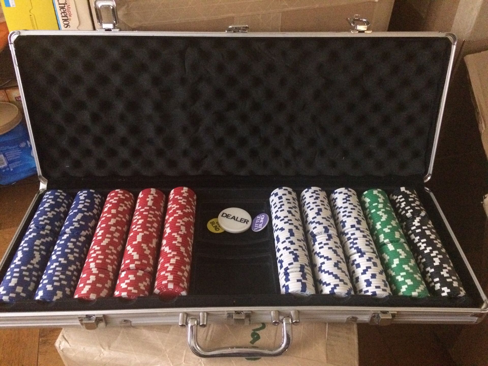 Poker chip set