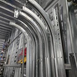 Sectional-roll Up Garage Doors Tracks Set