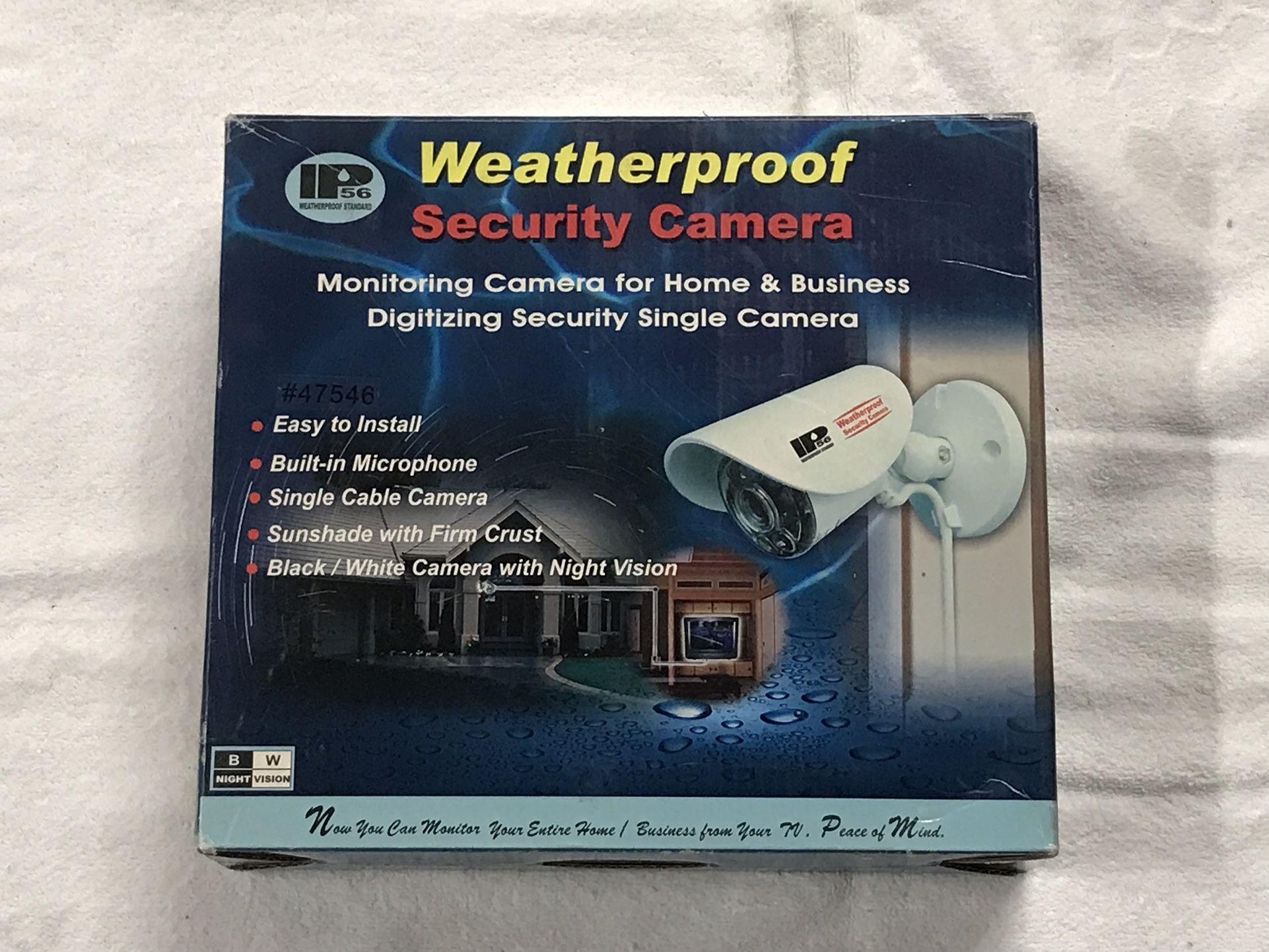 Security Camera, Weatherproof Camera Kit