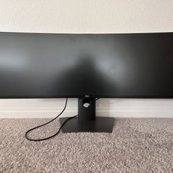 Dell UltraSharp U4919DW Monitor - Good Condition, Includes Power Cable