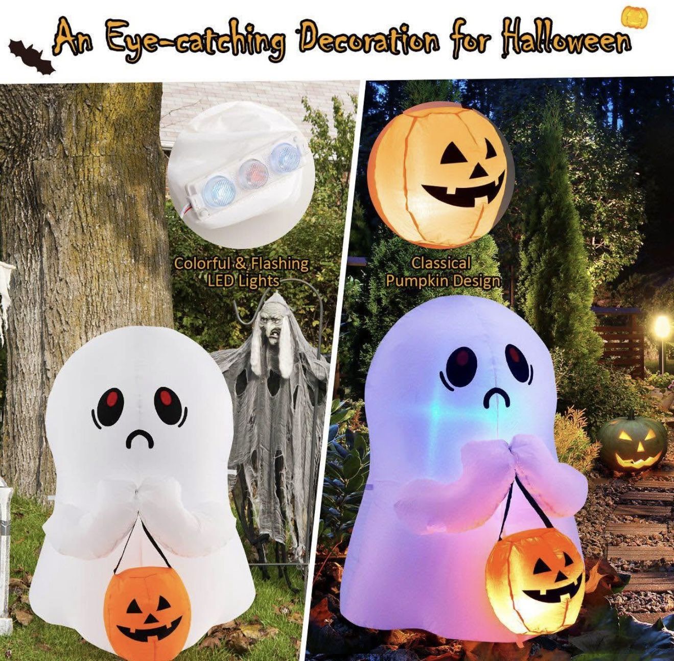 Halloween Inflatable Ghost 👻 
