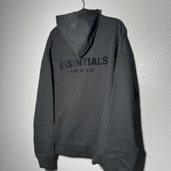 Essentials Black Hoodie