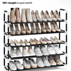 NEW SONGMICS 5 Tier Shoe Rack 