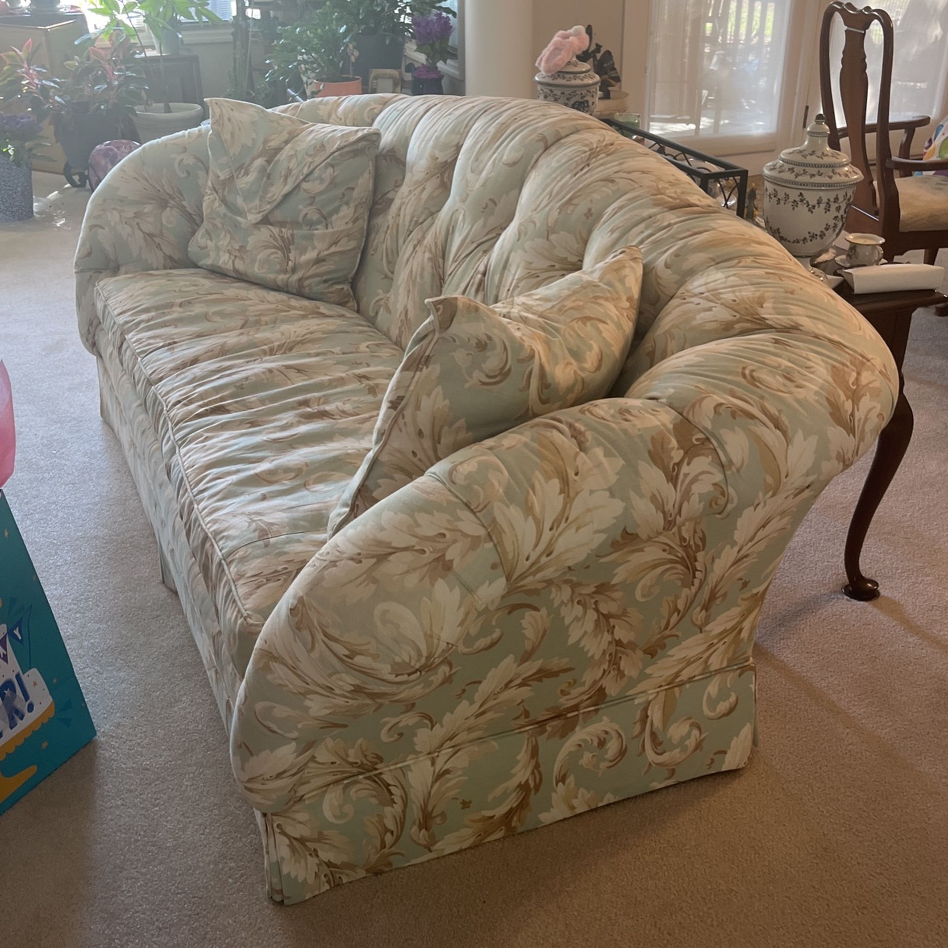 Couch Chair, And Ottoman Chair Little Footstool