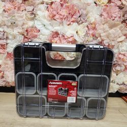 Husky
33-Compartment Adjustable Double Sided Tool Storage Organizer
