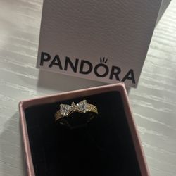 Bow pandora ring
