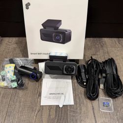 4K Dash Cam Front and Rear