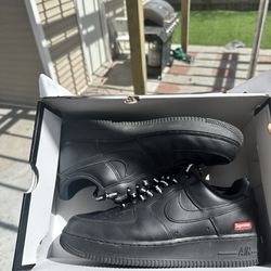 Supreme af1 black