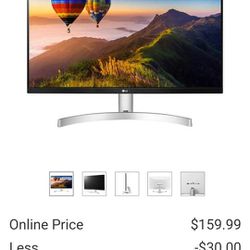 LG 27" Monitor like NEW [Only True Buyers]