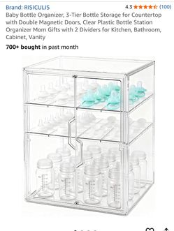 Baby bottle organizer
