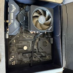 ASUS AM4 TUF GAMING X570-Plus + AMD RYZEN 5 5500 Processor