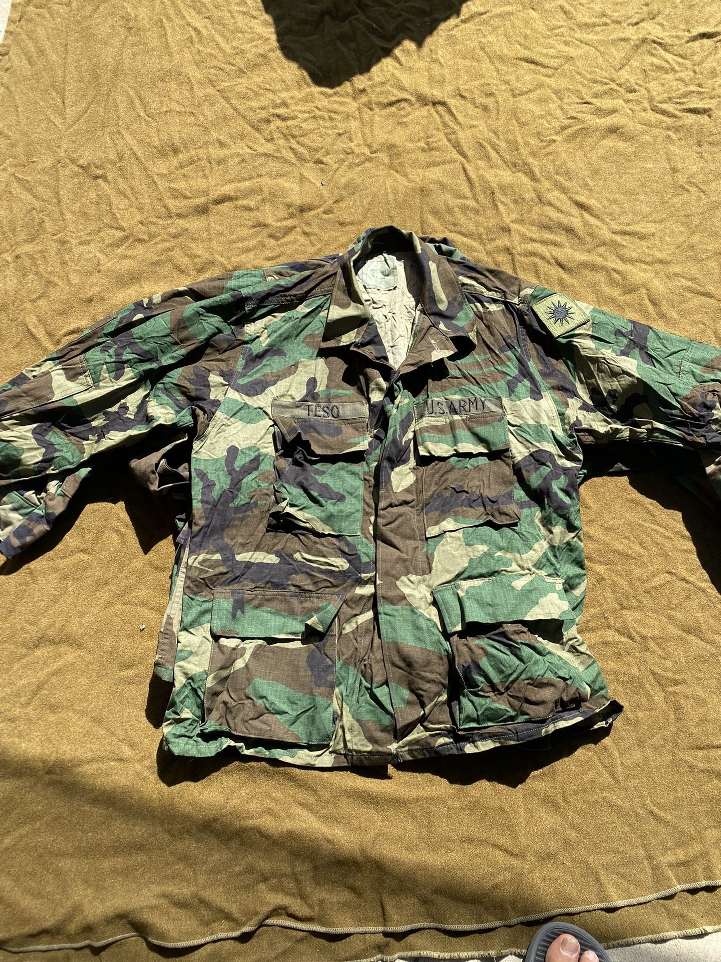 Digital camo tactical shirt 