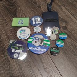 World Champions Seattle Seahawks Pin 13-piece Lot... Yes It's Available