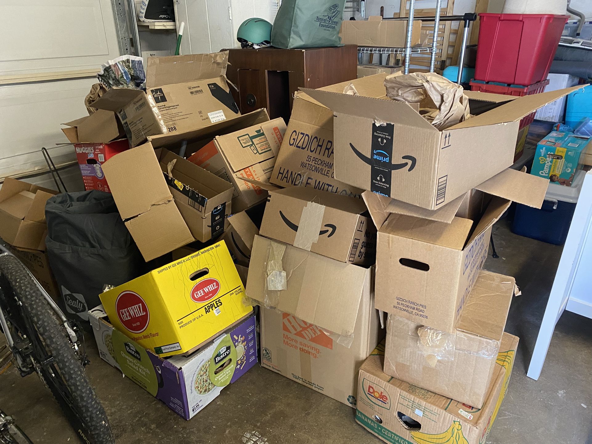 Free Assortment Of Moving Boxes