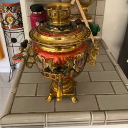Antique tea and coffee maker