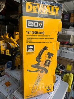 20-Volt MAX 12 in. Brushless Cordless Battery Powered Chainsaw Kit with 5.0 Ah Battery and Charger by DEWALT >