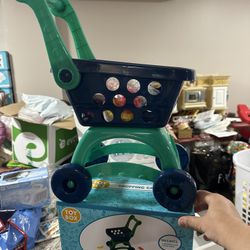 Toy Shopping Cart 
