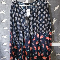 Plus Size 3X Blouses