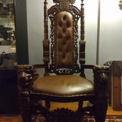 Lion Throne Chair.