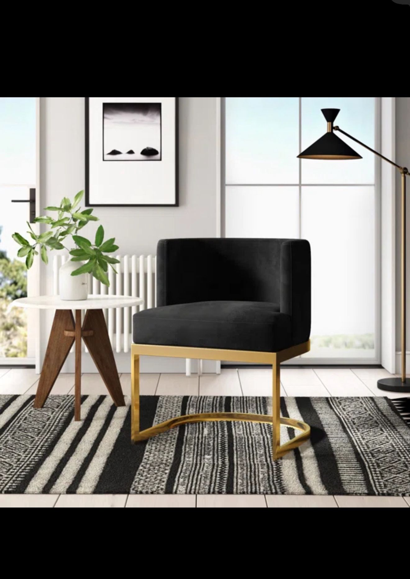 Barrier Upholstered Armchair 