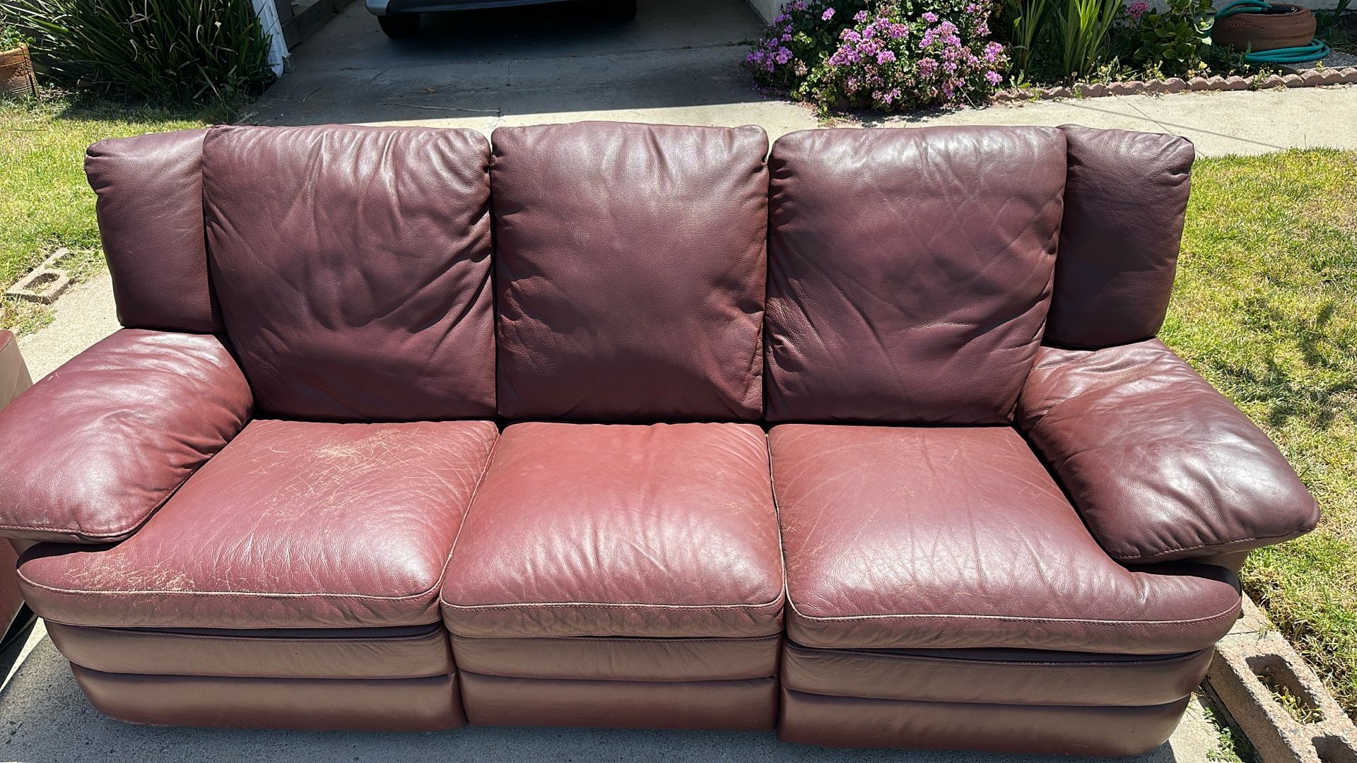 Free Reclining Couch & Chair