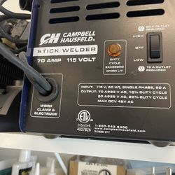 Campbell Hausted Stick Welder