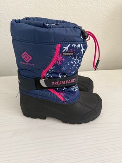 Girls Youth size 12 toddler Dream Pairs Snow boots
