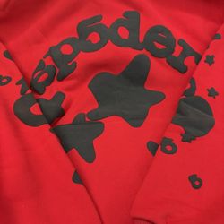 Red Big Star Sp5der Hoodie