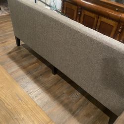 Large kitchen table come with bench and back cushion great shape downsizing