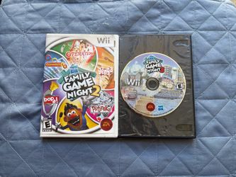 Wii Games Bundle - Family Game Night 2 And 3