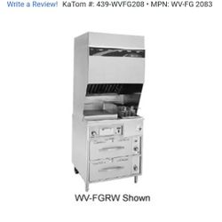 Wells Ventless Fryer Griddle Used