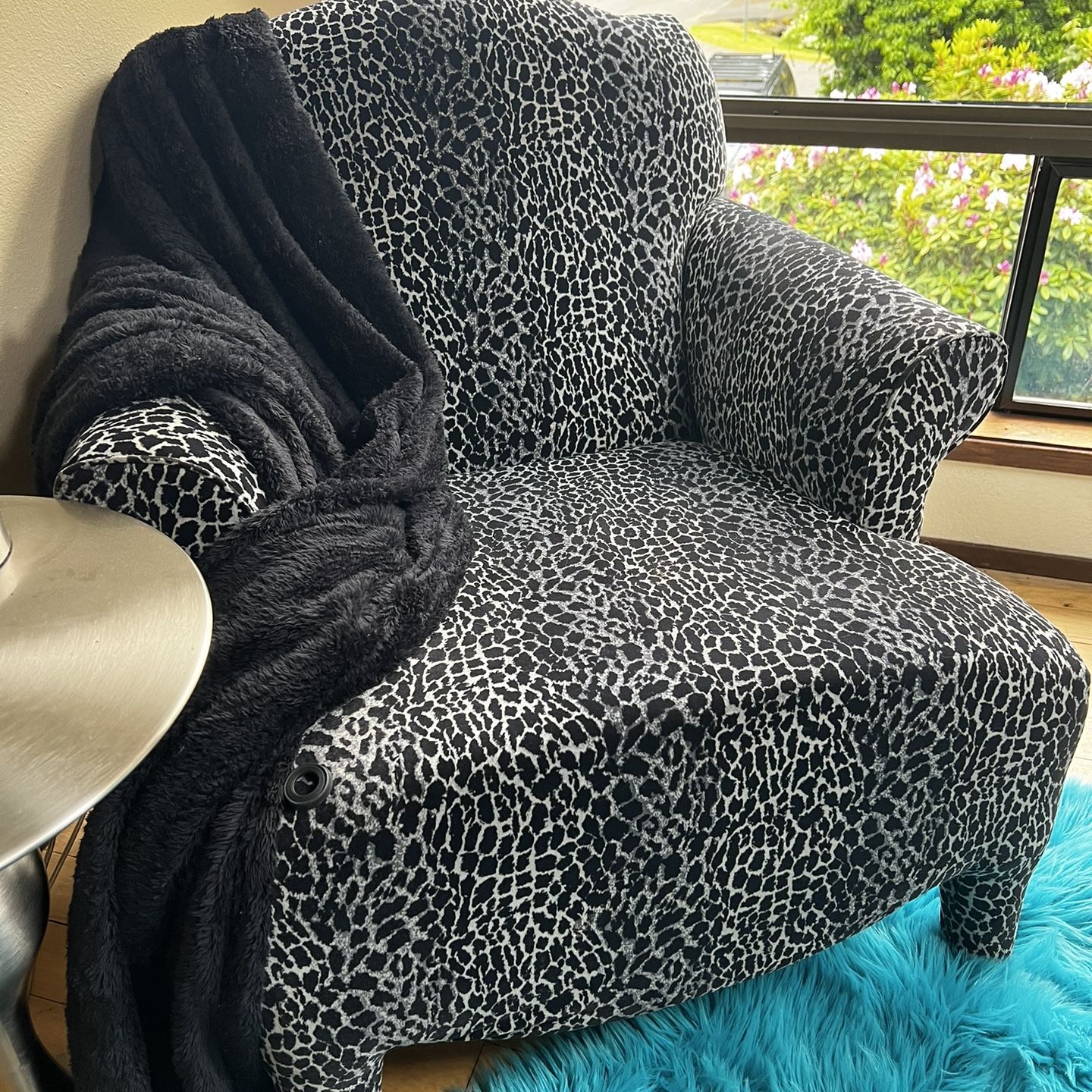 Leopard Print Chair 