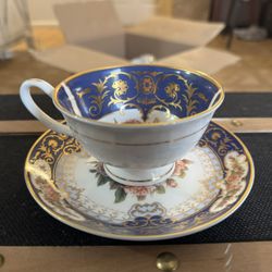 Royal Emerald Gold Bone China
