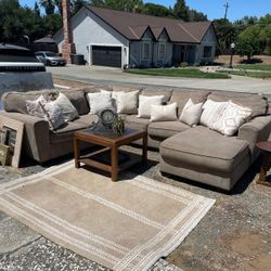 Tan Sectional Couch