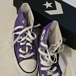 Purple Converse