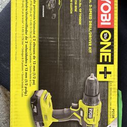 Ryobi One 18v 2 Speed Drill/driver