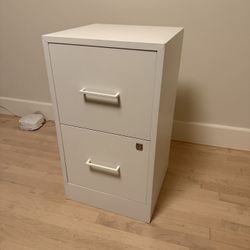 White Filing Cabinet