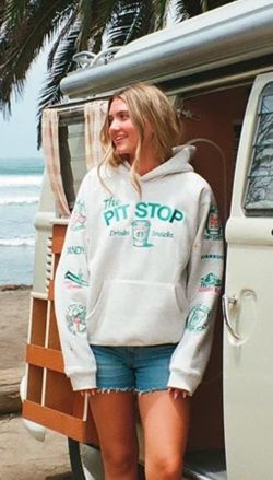 NEW Starbucks x DANDY “Pit Stop” Hoodie Heather Grey- MEDIUM