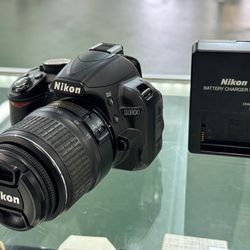 Nikon D3100 14.2 MP DSLR Camera 128GB Memory Kit w/AF-S DX 18-55mm