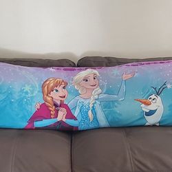 Disney Frozen Anna And Elsa Long Pillow