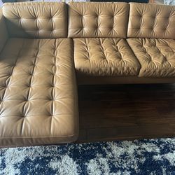 Leather Couch 