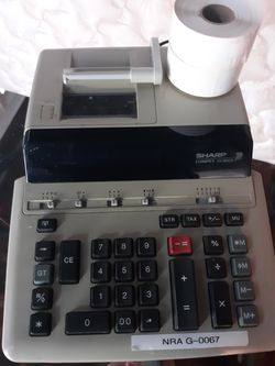 Electronic sharp register.